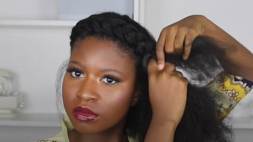 How To Do A Crown Braid? – Cynosure Hair