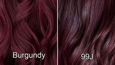 99j VS Burgundy Hair Color, What's The Difference?