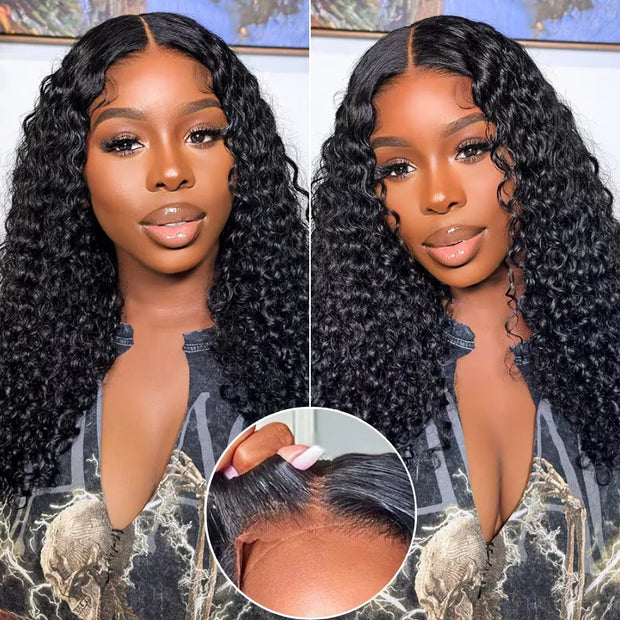 Two Wigs=239.9|4X4 HD Lace #427 Body Wave Wig+8X5 Pre Cut Lace Curly Wig