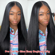 2 Wigs=$189|20 Inch 8X5 Pre Cut Lace #33 Curly Wg & 20 Inch 8X5 Pre Cut Lace Straight Wig