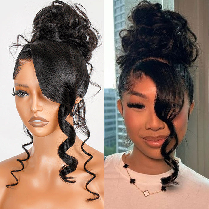 New Upgrade Hidden Elastic Strap 360 Lace Frontal Body Wave Wigs Snug Fit All Sizes Human Hair Wigs