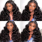 Two 220% Long Wigs |8X5 Pre Cut Lace Water Wave Wig+8X5 Pre Cut Lace Body Wave Wig