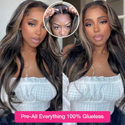 2 Wigs=$189|20 Inch 8X5 Pre Cut Lace 1B27 Body Wave+18 Inch 8X5 Pre Cut Lace 427 Straight