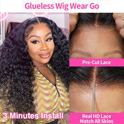 2 Wigs=$189|20 Inch 8X5 Pre Everything Silky Straight Wig+22 Inch 8X5 Pre Everything Water Wave