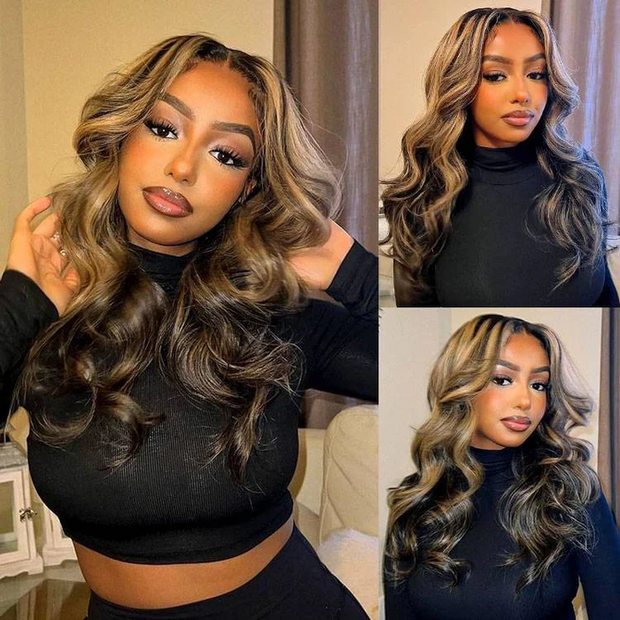 Two 220% Long Wigs|8X5 Pre Cut Lace Water Wave+8X5 Pre Cut Lace Highlight Body Wave