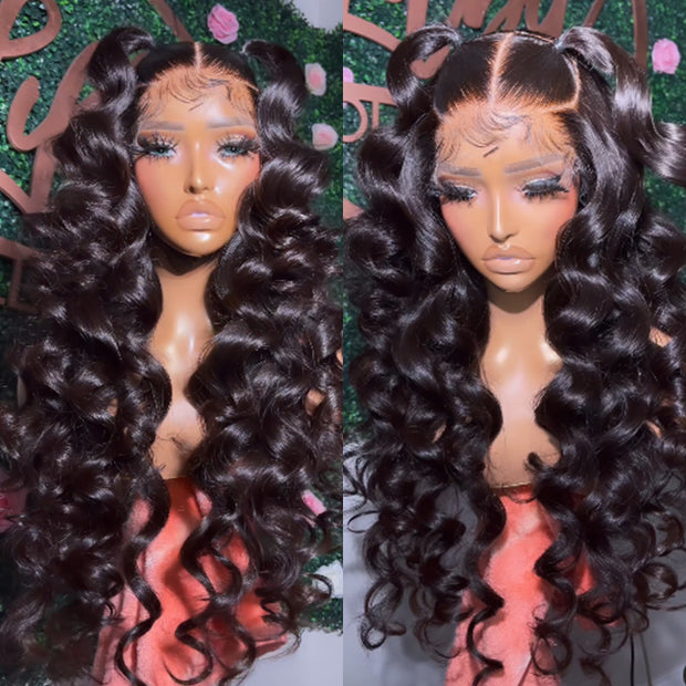 8X5 HD Lace Wig Pre Cut Lace Loose Wave Wear & Go Glueless Wig With Breathable Cap Beginner Friendly