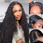 Two Wigs=239.9|4X4 HD Lace #427 Body Wave Wig+8X5 Pre Cut Lace Curly Wig