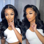 2 Wigs=$89|20 Inches 8X5 Pre Cut lace Straight Wig+20 Inches 5X5 Body Wave Wig