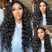 300% Density Glueless Loose Wave HD Lace Wigs Pre Bleached Pre Plucked Luxury Virgin Human Hair wigs