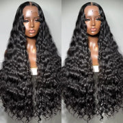 300% Density Glueless Loose Wave HD Lace Wigs Pre Bleached Pre Plucked Luxury Virgin Human Hair wigs