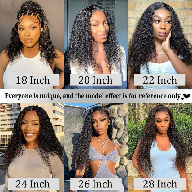 Pre All Everything Glueless Wig 8x5 Pre Cut HD Lace Deep Wave Human Hair Wigs With Pre Bleached Knots