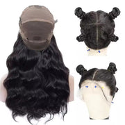 Glueless Full Lace Wigs Luxury Human Hair Wigs HD Transparent Full Scalp Lace Frontal Wig 180% Density