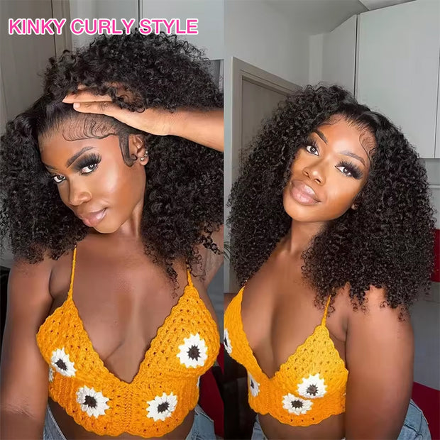 Flash Sale Sung Fit Hidden Strap 360 Skin Lace Frontal Pre-cut & Pre-bleached Human Hair Wig 180% Density