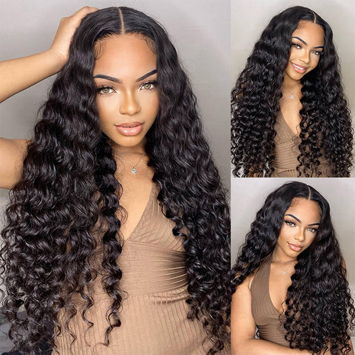 18 Inch Only $99 Undetectable Skin Melt HD Lace 13x4/4x4 Transparent Lace Wigs 100% Human Hair|Black Friday Sale