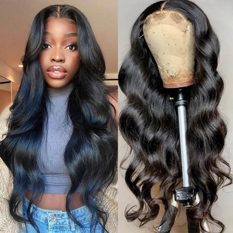 $100 OFF|Body Wave 5x5 Lace Closure Wigs Pre Plucked Pre Bleached Knots Affordable Human Hair Wigs